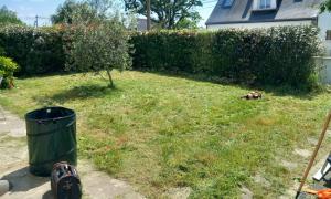 Remise en état d'un jardin au Temple-de-Bretagne
